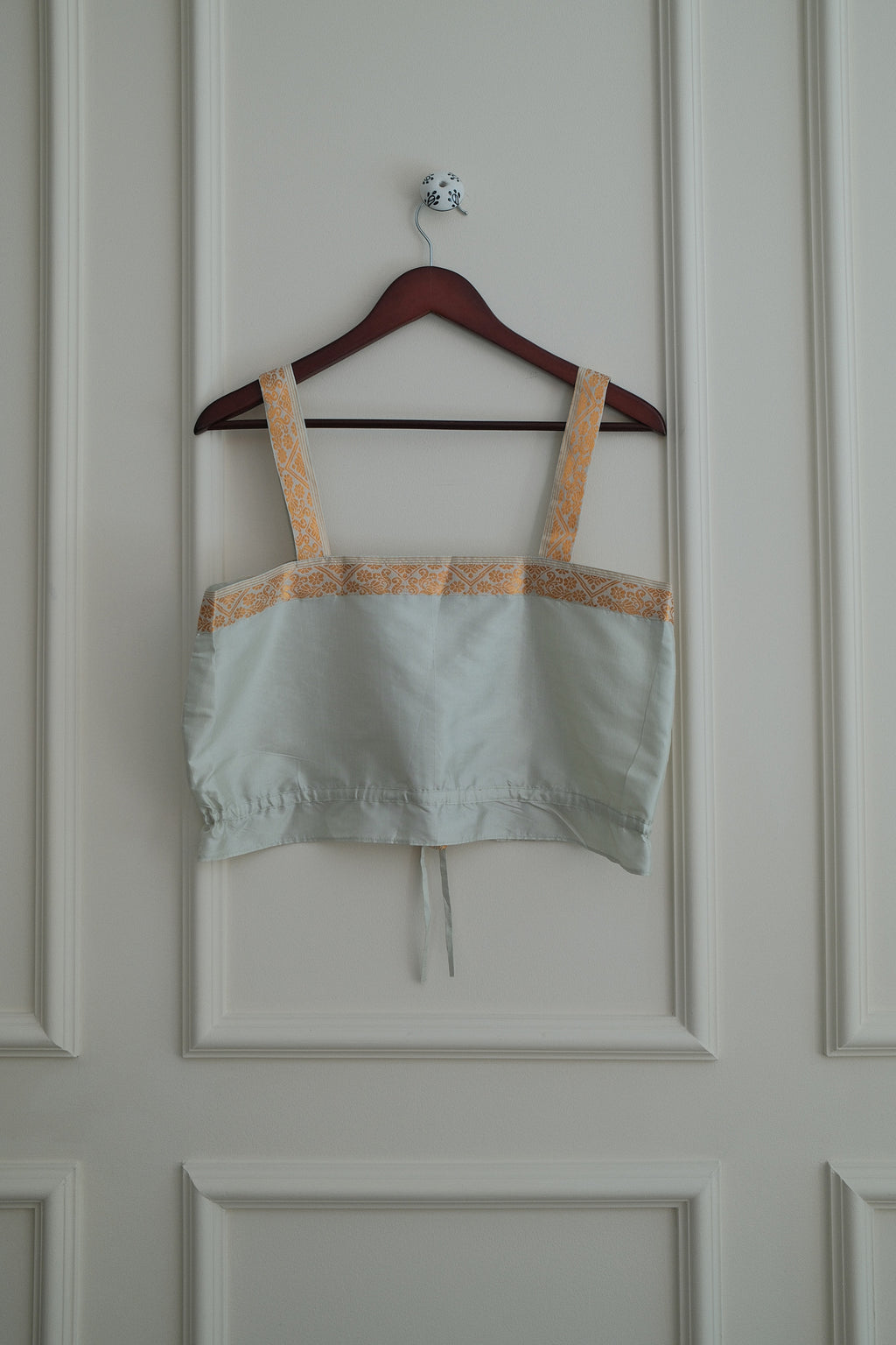 Lata Camisole in Seafoam · Gold Gunaa on Paat Silk